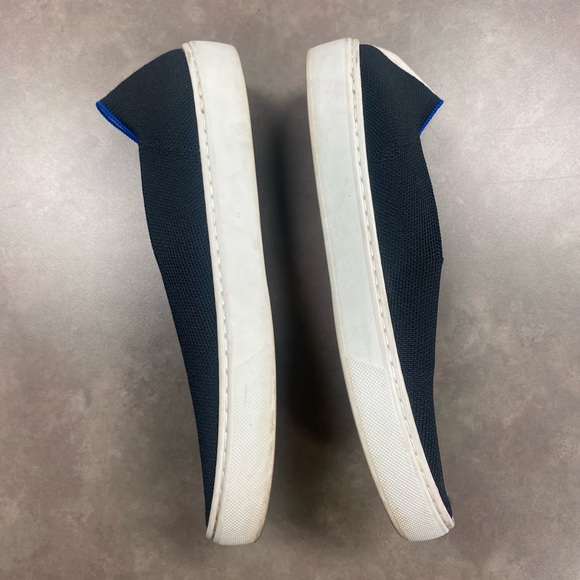 Rothy’s Classic Black Slip On Sneaker Size 8 - Picture 4 of 12